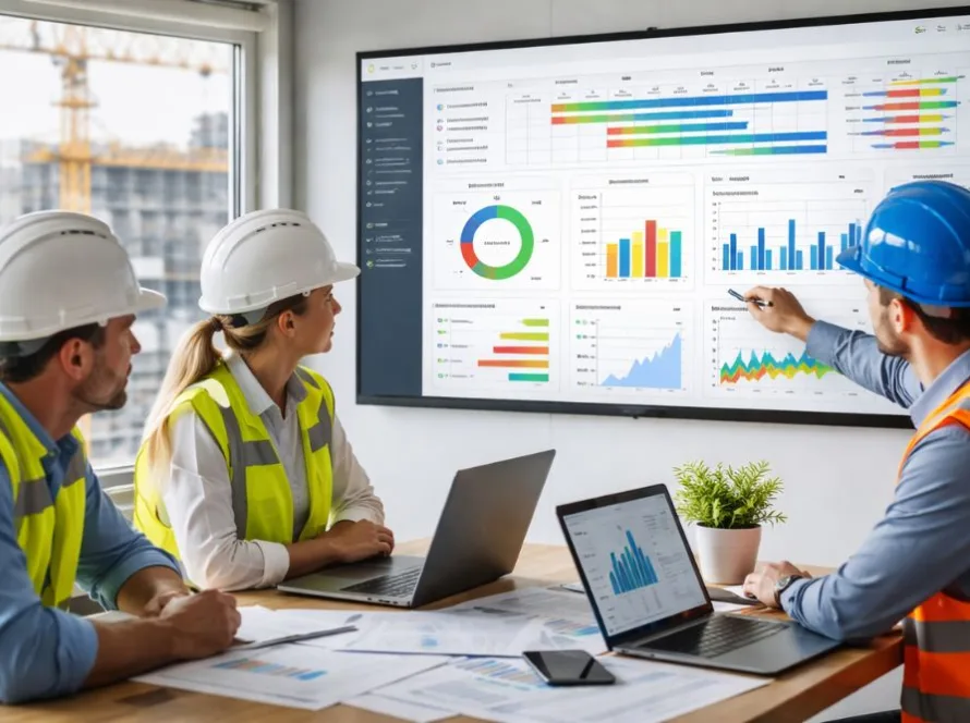real time construction project dashboards