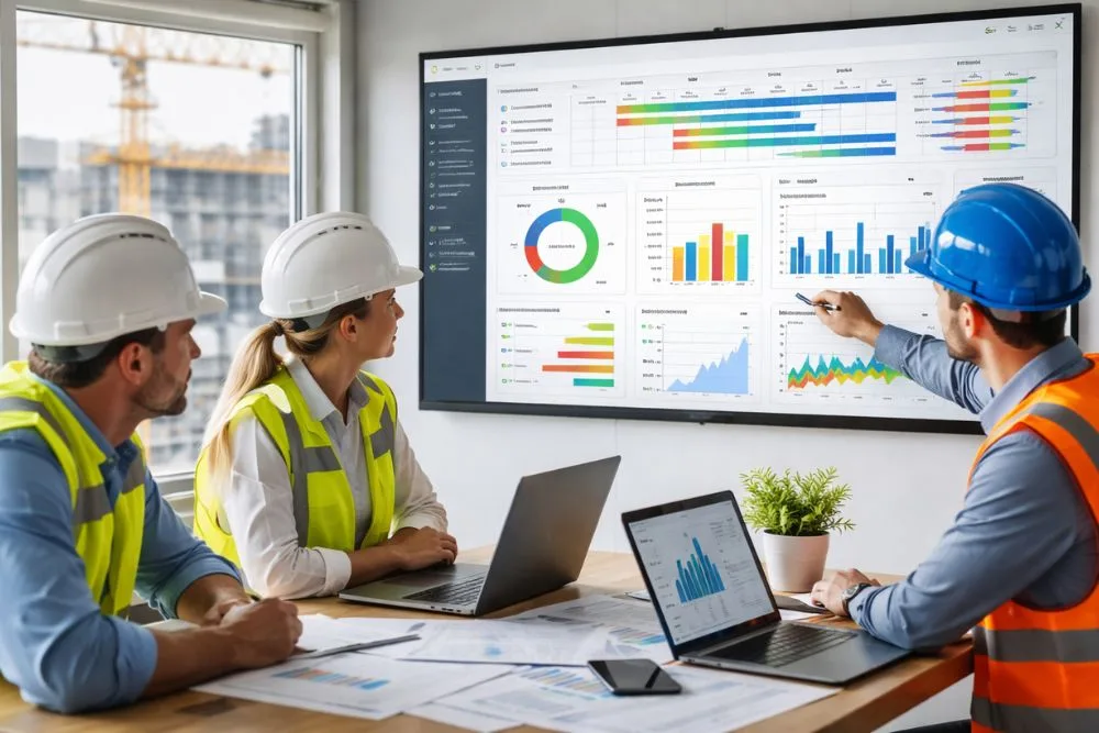 real time construction project dashboards